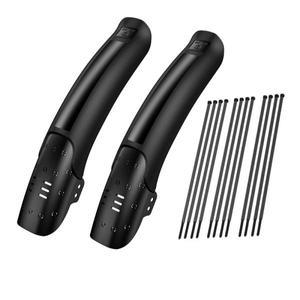 1/2개 자전거 머드 가드 하드 쉘 펜더 앞/뒤 바퀴 범용 머드가드 MTB 윙 플랩