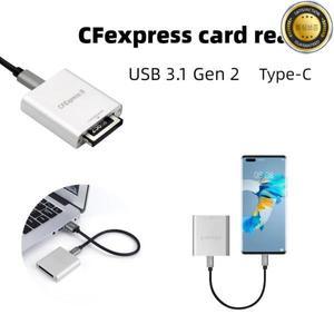 휴대용 C타입 CFexpress B 리더 드라이브 프리 메모리 카드 노트북 컴퓨터 및 맥북 아이패드 크롬북용 10Gb