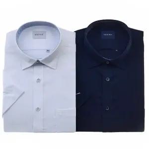 [대구백화점] [예작]스냅 카라 스판 솔리드 일반핏 반소매(YJFMBR203)