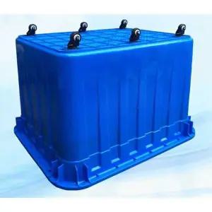 플라스틱 점보 이동식 박스 점보상자 바퀴달린