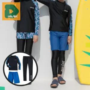 자외선 아동래쉬가드 수영복 비치 주니어용 웨어 물놀이 주니어수영복 아동 긴팔 수영복 수영복 웨어 세트