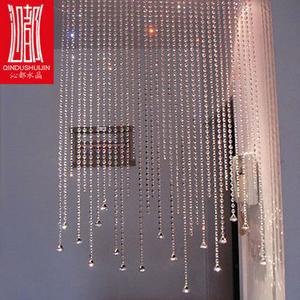 옥속기 크리스탈 구슬 커튼 구슬발 폭발 램프 8mm 작은 노란색 장식 새로운