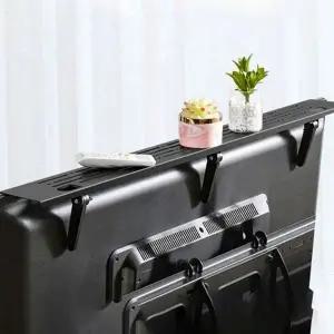 [골드스마일]수납 용품 상단 정리 거치대 모니터 선반 모니터정리선반