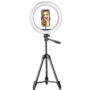 라이브 삼각대 유튜버 방송 조명 링 라이트 스마트폰 사진조명