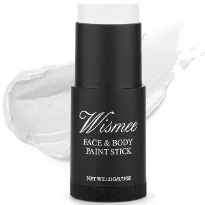 위스미 클라운 화이트 페이스 페인트 스틱 할로윈 코스프레 조커 좀비 뱀파이어 스켈레톤 SFX 메이크업을