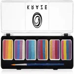 민감성 피부를 위한 수분 활성화 저자극성 안전성 무독성 페이스 페인팅 키트가 포함된 크라제 FX 스플래시