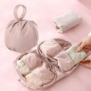 [골드스마일]장만A739 여행용 속옷 수납 파우치 핸드스트랩 브라 보관주머니