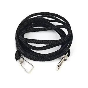 마스크 목걸이 스트랩 후크형 검정색 목걸이줄 편리한 목걸이장치 pnC4+6brI