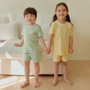 마카롱 모달골지 반팔실내복(4color)