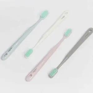 초미세모 이중칫솔 12개 세트 부드러운 칫솔모 청결 칫솔