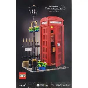 레고 아이디어 빨간 런던 공중전화 21347
