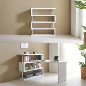 [리버퍼니쳐] 드뤽스 L12 4단 1600 책상세트