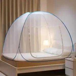 [SBD] 미세촘촘 리빙피스 모기장 레이스 원터치 150x200cm