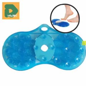 시원한 풋브러쉬 샤워용품 효과 실리콘 세정용 욕실용 발세척기 발닦이 발판 매트형 마사지 소재 각질제거