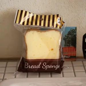 메종드모리 귀여운 말랑 토스트 식빵 수세미 2p 세트 주방 설거지 선물 답례품