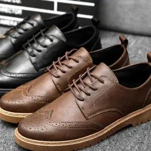 남성 구두 페니 로퍼 비즈 데일리 화 가죽 클래식