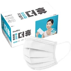 더휴 국산 일회용 약국 보건용 의료용 병원용 수술용 얇은 덴탈마스크 50매