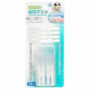 [셀러에이드]치간칫솔 세트 12p 일회용 치아관리 브러쉬 4종 선택 가능한 치간