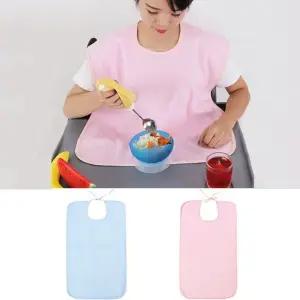 긴 끈 성인용 환자용 넓은 사각턱받이 204855 HYJ7+7wIj