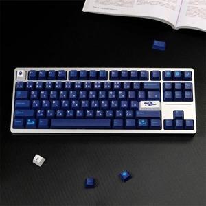 GMK Blue Moon 키캡 PBT 원래 높이 열 승화 기계식 키보드에 적합 맞춤형