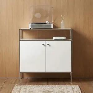 플로이 800 미드센츄리 높은 도어 선반장 수납장