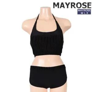 여름 MLX 여성 골지패턴 투피스 수영복DM478