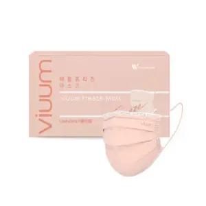 비움 프리즈 덴탈 마스크 러블리코랄 50매