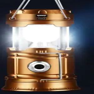 태양광 충전식 캠핑 비상등 LED 다용도 초장시간 랜턴