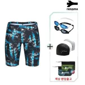 [레노마수영복]남성 실내 4부 수영복  (랜덤출고) MS2G232SET_IC