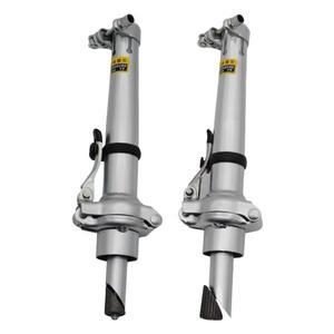 호환 접이식 자전거 조절식 핸들바 스템 경량 금속 라이저 액세서리  분리쉬운 업그레이드용