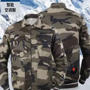 에어자켓 선풍기 잠바 에어컨잠바 방풍 달린 공조복 여름 냉방