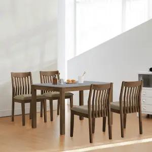 앨빈 제시 1200 4인 세라믹 식탁세트 (의자4개)