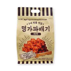 명가꽈배기 흑당 500g 1개 미니꽈배기 개별포장