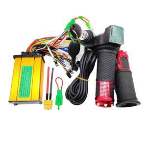 전기 자전거 스쿠터 브러시리스 컨트롤러트위스트 썸 스로틀 포함24V350W