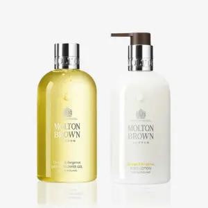 몰튼 브라운 오렌지 앤 베르가못 바디워시로션 듀오세트 300ml