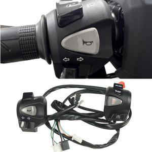 2개 세트 오토바이 핸들바 스위치 어셈블리 부품 PCX 스타트 킬 혼 방향지시등 컨트롤 콤보