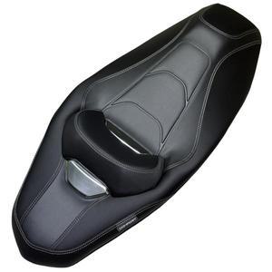 혼다 호환 pcx125 2018-2026용 개조된 오토바이 부품 등받이가 있는 시트 쿠션