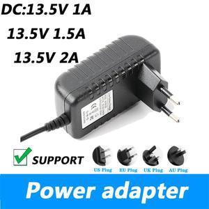 DC 13.5V 1A 2A 1.5A 전원 어댑터 오디오 충전기 케이블, 영국 플러그 AU 5.5x2.1MM 공급 장치