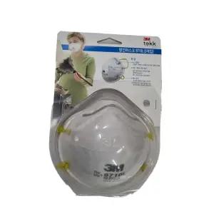 3M 8710L 방진마스크 3입 2급 산업 분진필터 단품 안면부여과 노즈클립 헤드밴드 내구성 호흡용 컵스타일