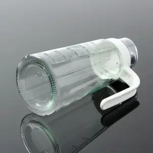 리크플 자동개폐 3p세트 간장병 양념통 오일오일병 유리오일 소스 간장 식초 참기름 용기 오일 오념