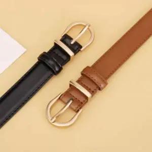 [셀러에이드]여성 원피스 얇은 데일리 청바지 가죽 벨트 슬림벨트