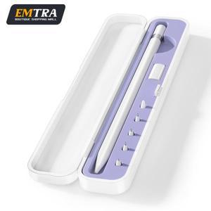 4가지 색상 가능 아이패드 펜슬 케이스 드롭 보호 애플 1/2세대 휴대용 보관 여행 필수품