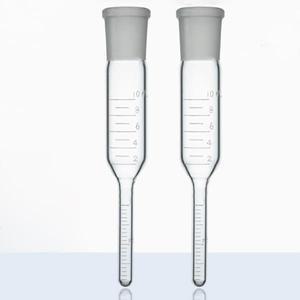 농축 튜브 10ml 질소 송풍기 유리 0.05 스케일 병 고정 용량