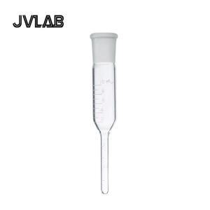 유리 눈금 집중기 튜브, 증발 Kimble 실험실 유리제품, 19/22 조인트, 높이 140mm, 10ml