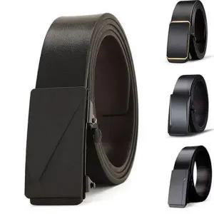 [셀러에이드]가죽 정장 데일리 남성 벨트 자동 캐주얼 버클 남성벨트 캐주얼벨트