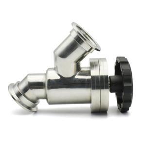 수동 고진공 플래퍼 밸브 KF16 KF25 KF40 KF50 KF 스테인리스 스틸 앵글 Y형