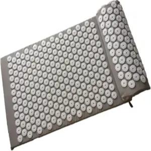 베개가 있는 마스 요가 매트 지압 허리 가방이 스파이크