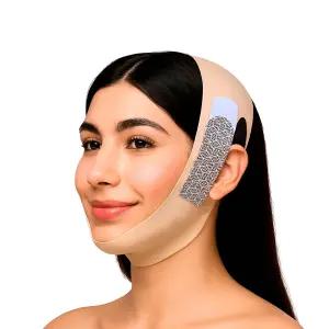 수면용 턱 스트랩 더블 감속기 커버 CPAP 사용자용 페이스 셰이퍼 팅용 랩 입을 다물게 하는 팅 마스크