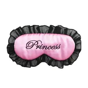 엘레참 부드러운 실크 편안한 수면 마스크 예쁜 레이스 프린세스 굿 슬립 섀드 커버