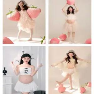 대형 딸기 모형 장식 모조 꾸미기 카페 품 사과 인테리어 촬영 소품 가짜